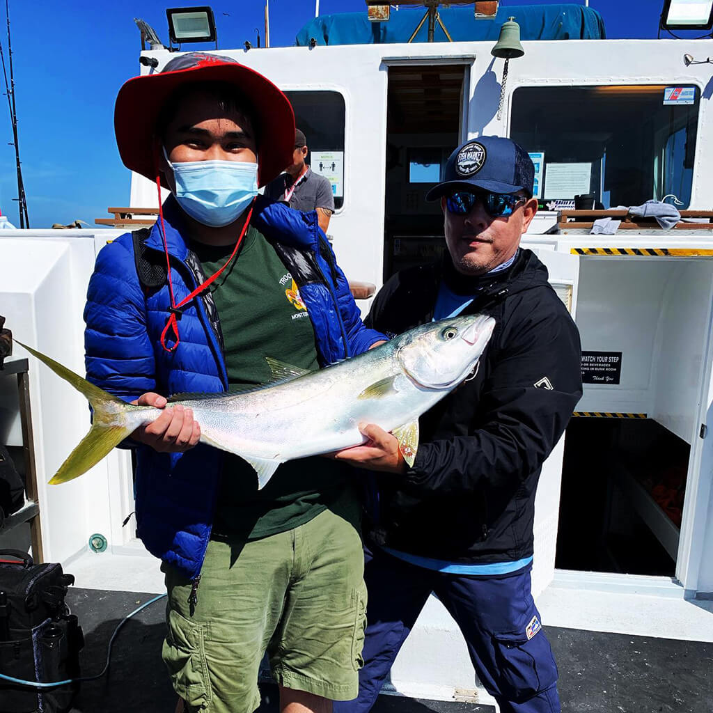 Openwaters Foundation Deep Sea Fishing Yellowtail Caught