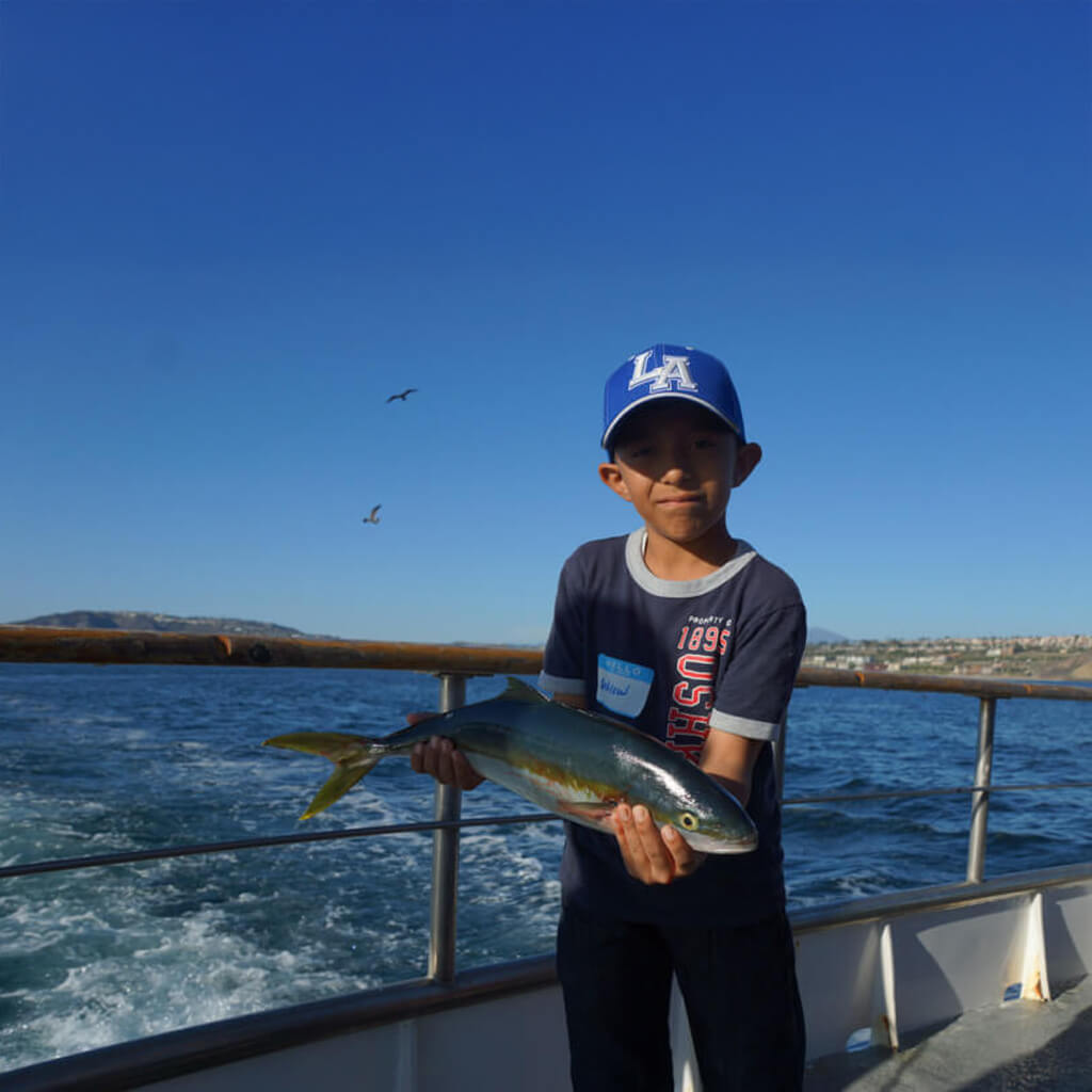 Openwaters Foundation Fishing Trip Yellowtail Fish Caught